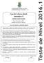 UNIVERSIDADE FEDERAL DO CEARÁ COORDENADORIA DE CONCURSOS CCV. Casa de Cultura Alemã. Semestre II CADERNO-QUESTIONÁRIO