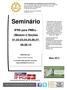 Seminário. IFRS para PMEs - (Módulo I) Seções 01,02,03,04,05,06,07, 08,09,10. Maio Elaborado por: Elias da Silveira Cerqueira