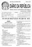 DIÁRIO DA REPÚBLICA SUPLEMENTO-PARTE III ÓRGÃO OFICIAL DA REPÚBLICA DE ANGOLA SUMÁRIO. Ministério dos Transportes