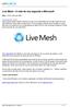 Live Mesh - A rede de nós segundo a Microsoft