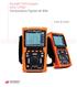 Keysight Technologies Série U1600 Osciloscópios Digitais de Mão. Folha de Dados