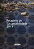 Relatório de Sustentabilidade 2014