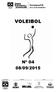 VOLEIBOL Nº 04 08/09/2015