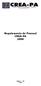 Regulamento de Pessoal CREA-PA 2009