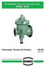 Regulador da pressão para gás RMG 402. Informação Técnica do Produto Edição 07/2001. Segurança e confiança na regulação da pressão para gás