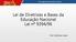 Lei de Diretrizes e Bases da Educação Nacional Lei nº 9394/96. Prof. Carlinhos Costa
