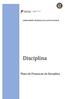 AGRUPAMENTO DE ESCOLAS DO ALTO DO LUMIAR. Disciplina. Plano de Promoção da Disciplina