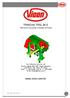 TRINCHA TRSL 90 E. Manual de Instruções e Cátalogo de Peças. Vicon Máquinas Agricolas Ltda