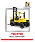 Hyster Fortis TM Série H FT