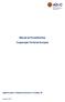 Manual de Procedimentos. Cooperação Territorial Europeia. Agência para o Desenvolvimento e Coesão, IP