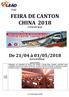 FEIRA DE CANTON CHINA 2018 COM DUBAI