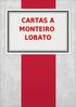 CARTAS A MONTEIRO LOBATO