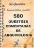 Questões comentadas de Arquivologia para concursos