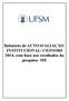 Relatório de AUTOAVALIAÇÃO INSTITUCIONAL/ CESNORS 2014, com base nos resultados da pesquisa- SIE