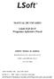 MANUAL DE USUÁRIO. LSoft PAF-ECF Programa Aplicativo Fiscal