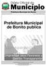 Diário Oficial do. Prefeitura Municipal de Bonito. quarta-feira, 24 de maio de 2017 Ano IV - Edição nº Caderno 1