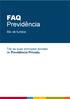 FAQ Previdência. Mix de fundos. Tire as suas principais dúvidas de Previdência Privada.