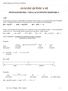 ANÁLISE QUÍMICA III POTENCIOMETRIA / TITULAÇÃO POTENCIOMÉTRICA