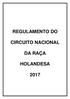 REGULAMENTO DO CIRCUITO NACIONAL DA RAÇA HOLANDESA