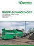 PENEIRAS DE TAMBOR MÓVEIS