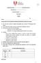 Gestão Financeira Corporate Finance Gestão Financeira I. Licenciaturas Undergraduate Programs. Teste Intermédio MidTerm Test.