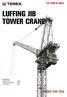 Luffing Jib Tower Crane