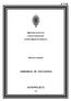 MINISTÉRIO DA DEFESA EXÉRCITO BRASILEIRO ESTADO-MAIOR DO EXÉRCITO