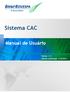 Sistema CAC. Manual de Usuário