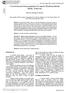 Artigo. Caracterização farmacognóstica da espécie Erythrina falcata Benth., Fabaceae. Emanuel Eustáquio Almeida