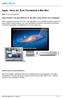Apple - Novo Air, Ecrã Thunderbolt e Mac Mini