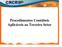 Procedimentos Contábeis Aplicáveis ao Terceiro Setor