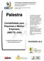 Palestra. expert PDF. Trial. Contabilidade para Pequenas e Médias Empresas (NBCTG 1000)