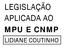 LEGISLAÇÃO APLICADA AO