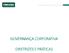Governança Corporativa- Diretrizes e Práticas GOVERNANÇA CORPORATIVA DIRETRIZES E PRÁTICAS