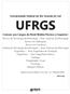 UFRGS. Universidade Federal do Rio Grande do Sul. Comum aos Cargos de Nível Médio/Técnico e Superior: