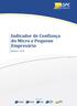 Indicador de Confiança do Micro e Pequeno Empresário