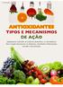 ANTIOXIDANTES TIPOS E MECANISMOS DE AÇÃO