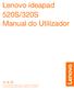 Lenovo ideapad 520S/320S Manual do Utilizador