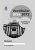 Vestibular. Redação CADERNO 4 2ª FASE Nº DE INSCRIÇÃO