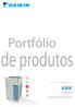 Portfólio. de produtos SISTEMA DE CLIMATIZAÇÃO INTEGRADO