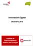 Innovation Digest. Dezembro Análise de Posicionamento relativo de Portugal