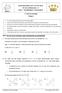 Escola Secundária com 3º ciclo D. Dinis 12º Ano de Matemática A Tema I Probabilidades e Combinatória. 1º Teste de avaliação.