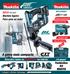 A gama mais compacta. Fantástico Kit MAKITA. NOVO HR166D Martelo ligeiro Para uma só mão! Descubra todas as NOVIDADES no interior. 74 peças!