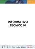 INFORMATIVO TÉCNICO 04