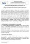 PROGRAMA DE COMPROMETIMENTO E GRATUIDADE - PCG EDITAL 01/2016 DE SELEÇÃO DE NOVOS ALUNOS PCG/SESC/BAHIA