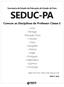 Secretaria de Estado de Educação do Estado do Pará SEDUC-PA. Comum as Disciplinas de Professor Classe I:
