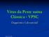 Vírus da Peste suína Clássica - VPSC. Diagnóstico Laboratorial