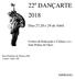 22º DANÇARTE Dias 27,28 e 29 de Abril. Centro de Educação e Cultura (CEC) Sala Palma de Ouro IMPRESSO