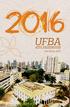 UFBA. em números Ano Base 2015