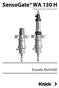 SensoGate WA 130 H. Manual de Instruções. Sonda Retrátil